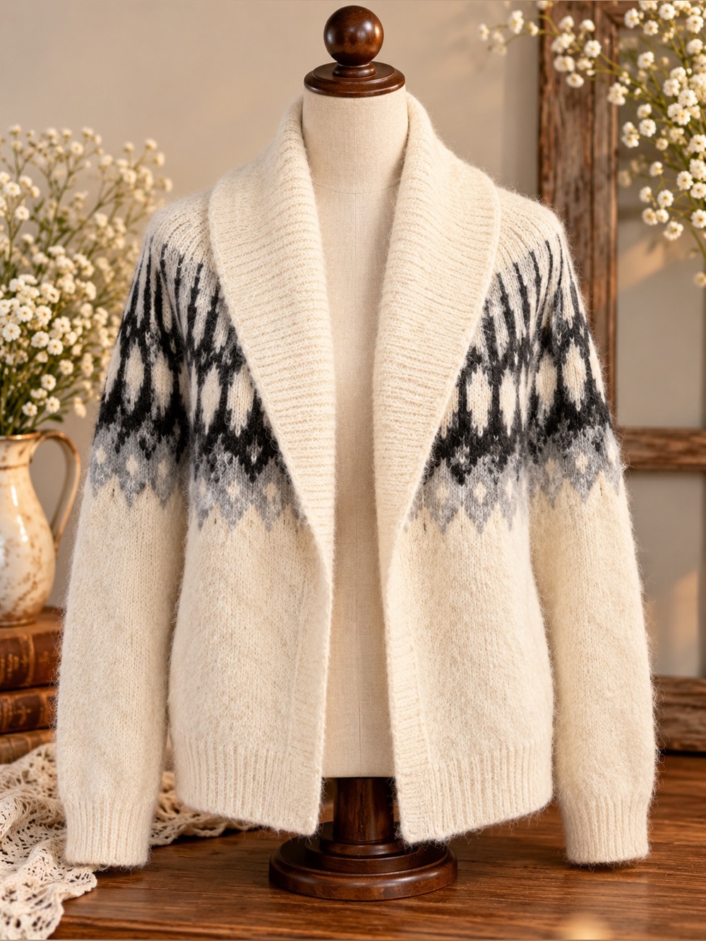 Banana Republic Alpaca Wool Blend Cardigan Sweater